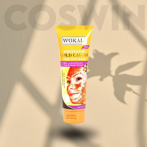 Wokali Whitening Peel Off Mask Gold Caviar 130ml