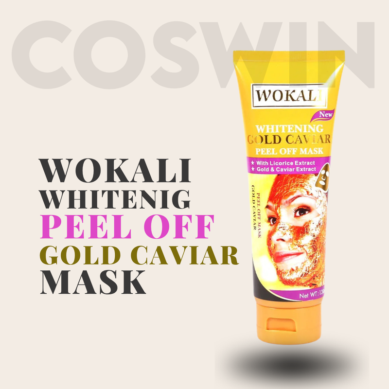 Wokali Whitening Peel Off Mask Gold Caviar 130ml