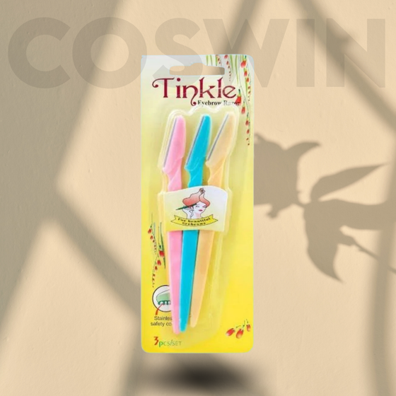 Tinkle Eyebrow Razors Set (3 in 1)