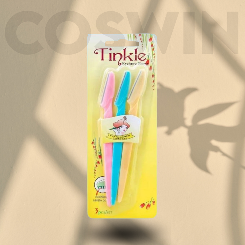 Tinkle Eyebrow Razors Set (3 in 1)