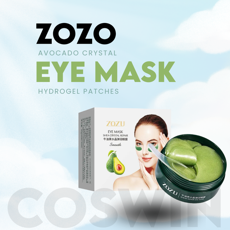 ZOZU Avocado Crystal Eye Mask