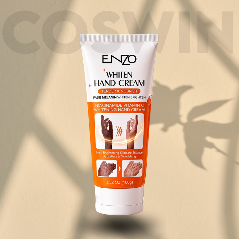 ENZO Niacinamide & Vitamin C Brightening Hand Cream – Hydrating & Nourishing