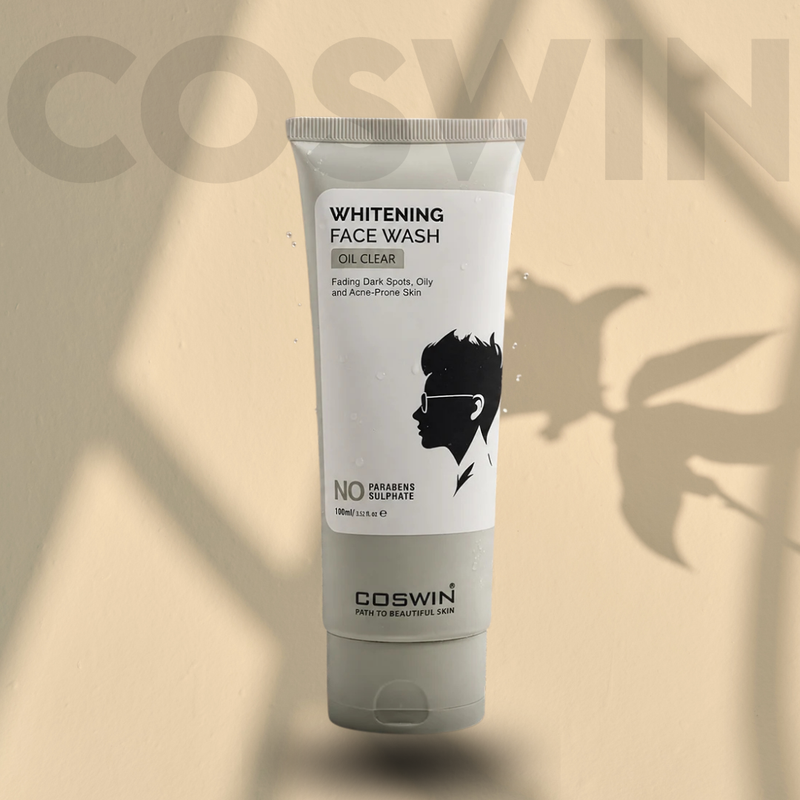 COSWIN Whitening Face Wash Oil Clear – Acne Control & Dark Spot Care for Oily Skin