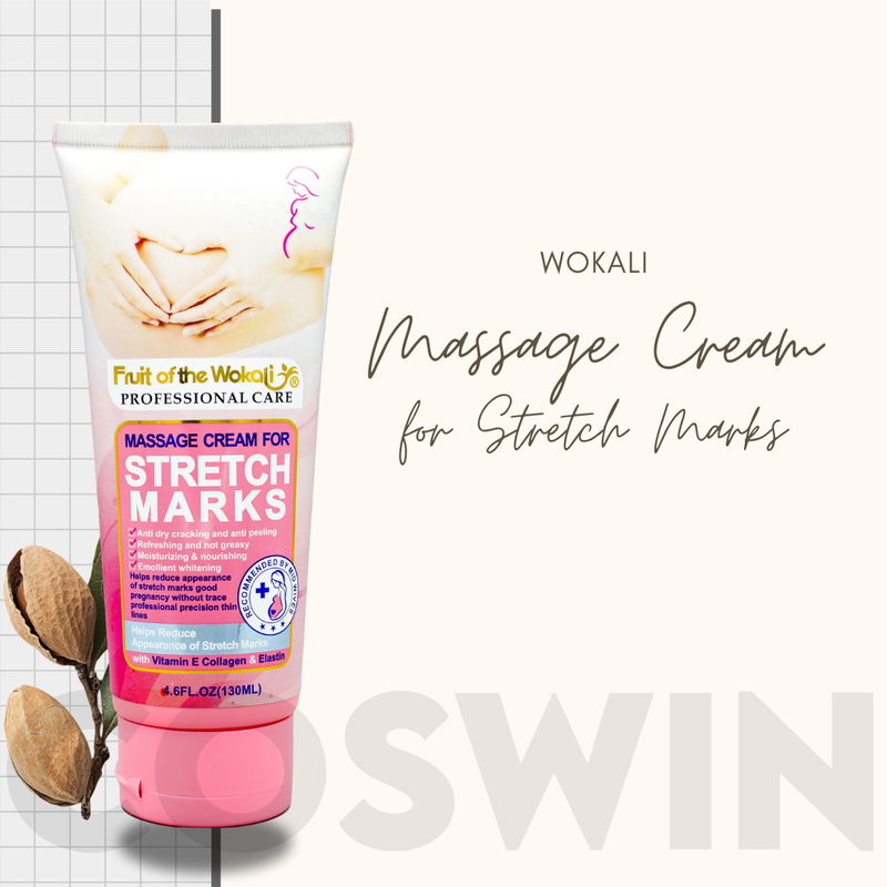 Fruit of the Wokali Massage Cream for Stretch Marks