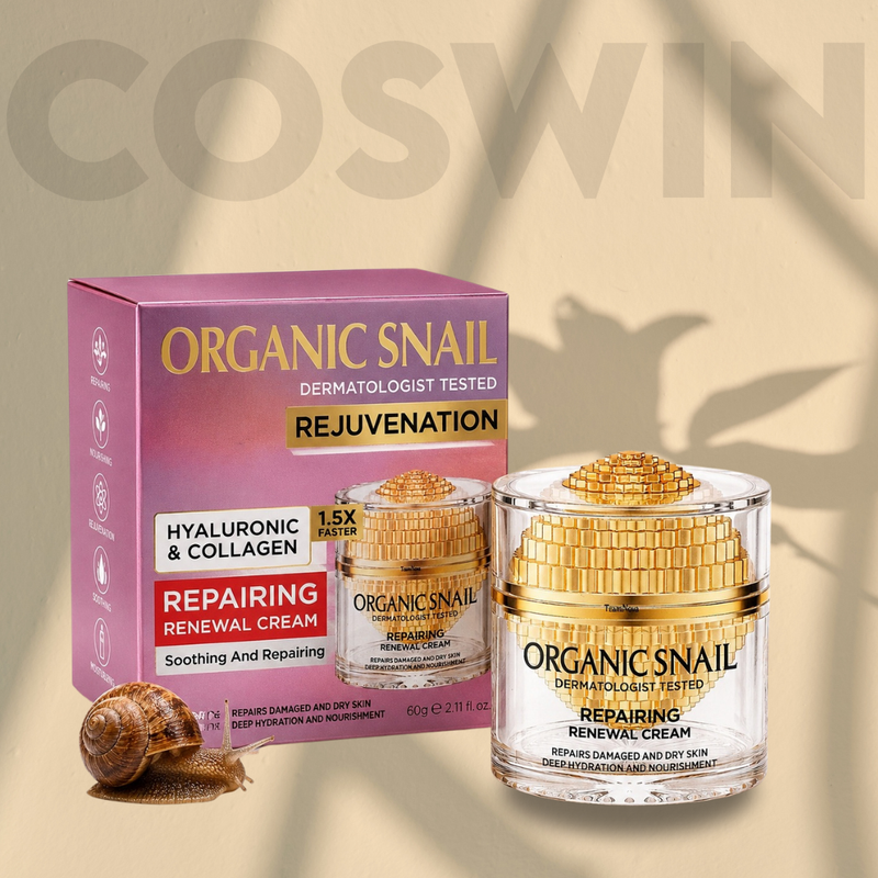 Fruit of the Wokali Organic Snail Repairing Renewal Cream