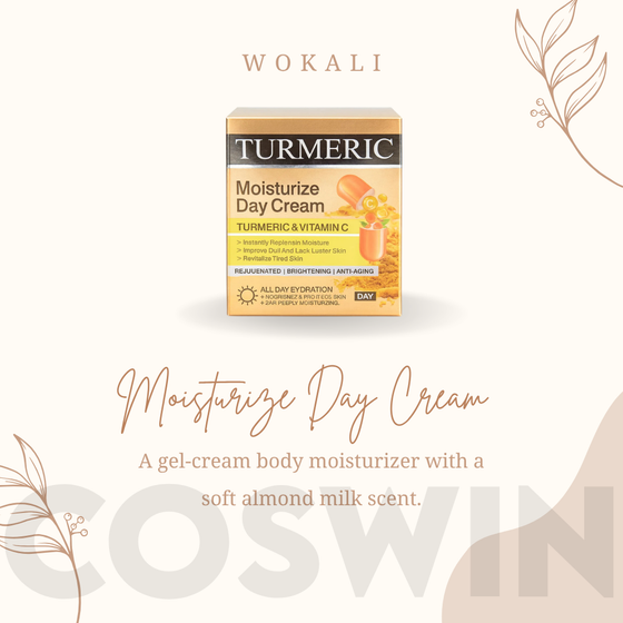 Wokali Turmeric & Vitamin C Moisturize Day Cream