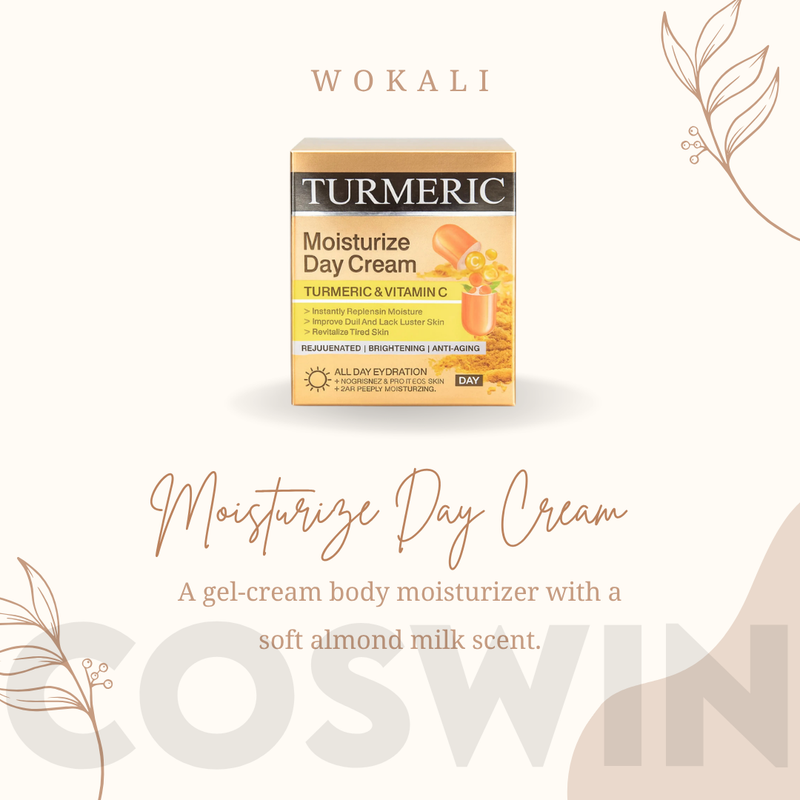 Wokali Turmeric & Vitamin C Moisturize Day Cream
