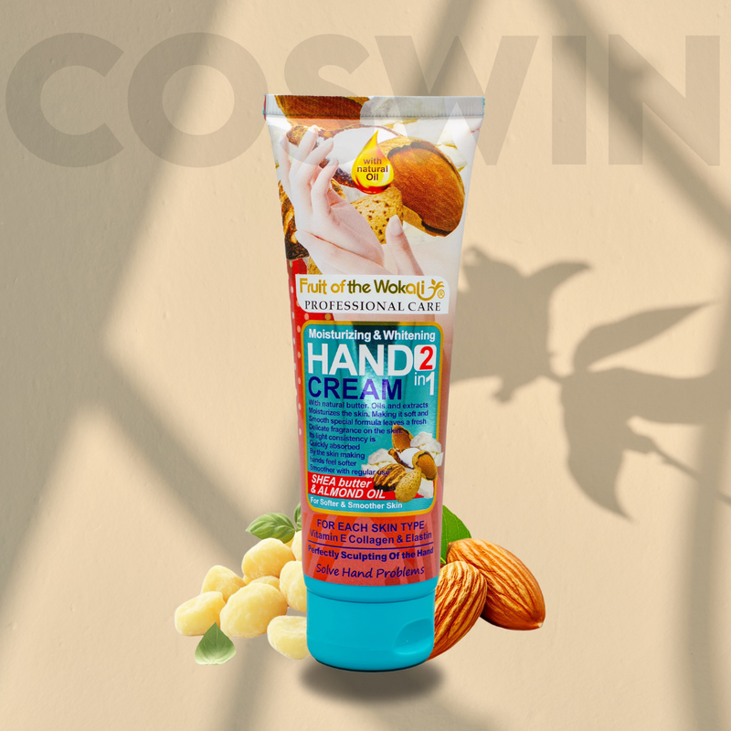 Fruit of the Wokali Moisturizing & Whitening 2-in-1 Hand Cream