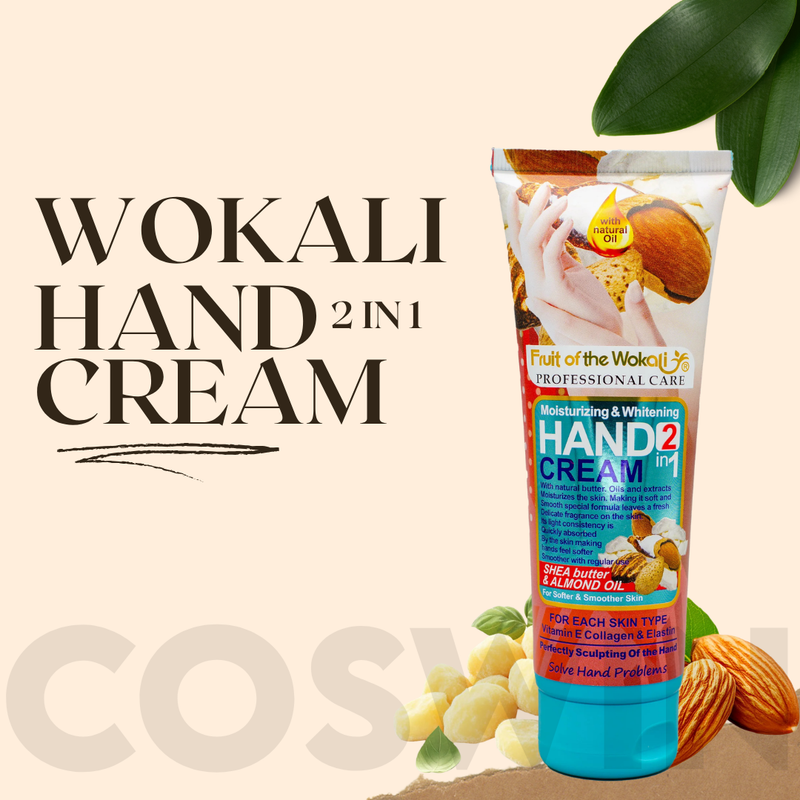 Fruit of the Wokali Moisturizing & Whitening 2-in-1 Hand Cream