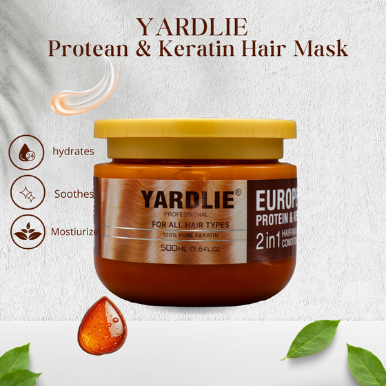 Yardlie European Keratin & Protien Hair Mask 500ml