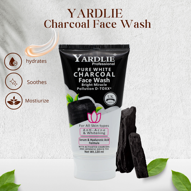 Yardlie Pure White Bright Miracle Charcoal 120ml