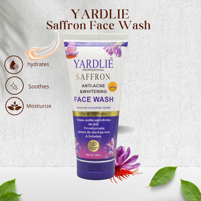 Yardlie Professional Saffron Face Wash 100ml
