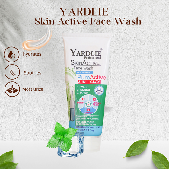 Yardlie Professional Skin Active Face Wash 120ml