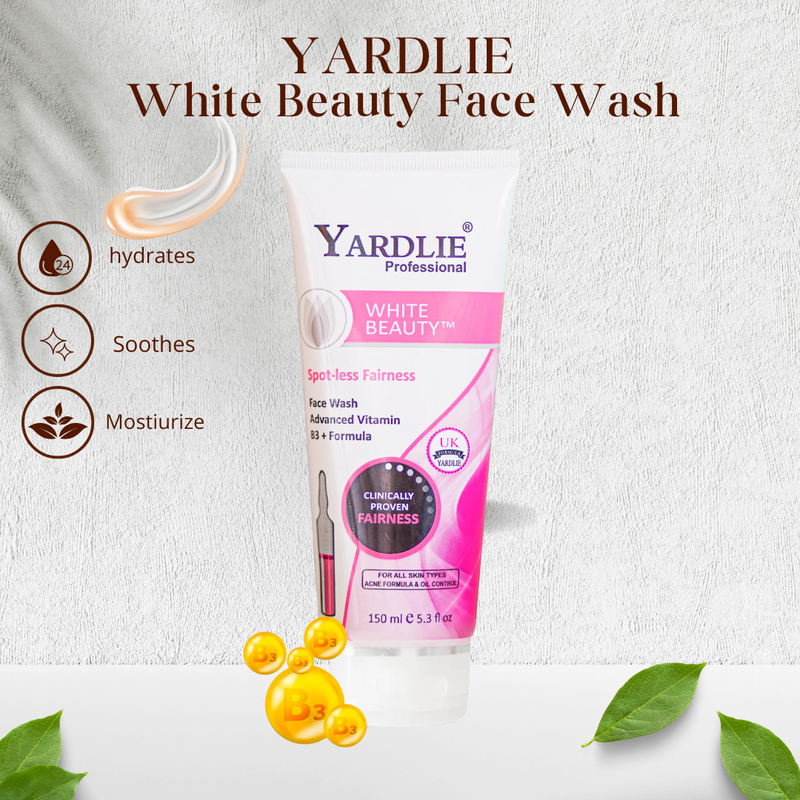 yardlie Professional White Beauty Face Wash 150ml