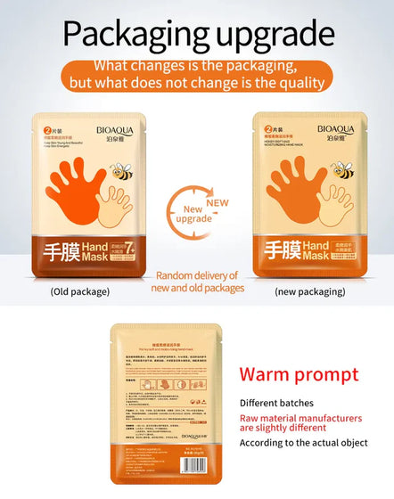 BIOAQUA Honey Hand Care Mask Sheet Gloves 1 Pair