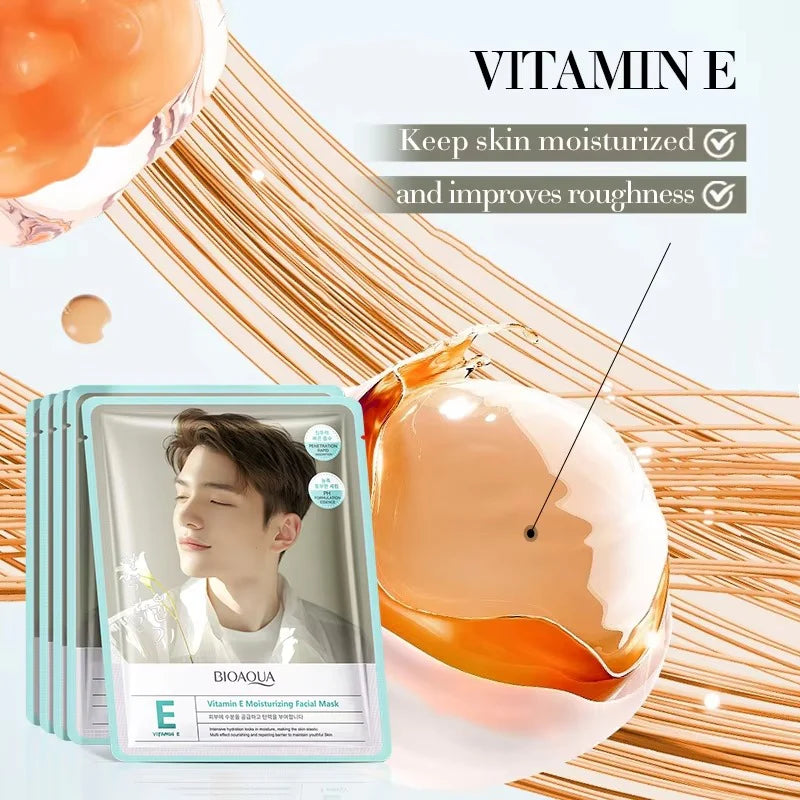 BIOAQUA Vitamin E Moisturizing Facial Sheet Mask