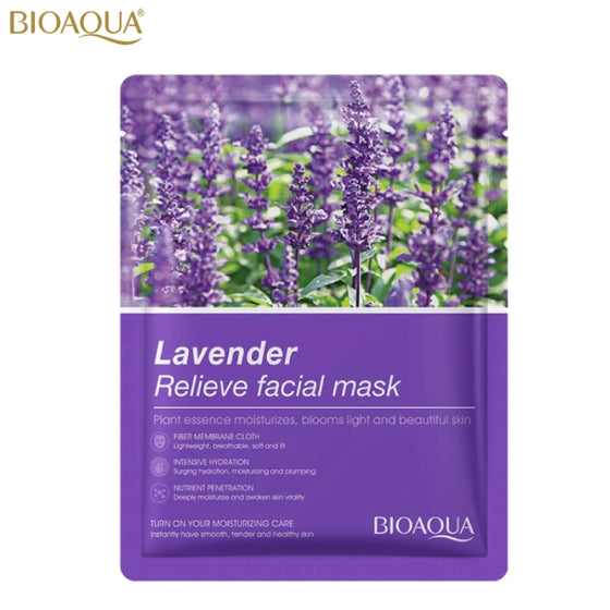 BIOAQUA Lavender Relieve Facial Mask 25g