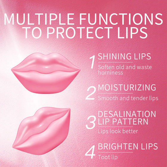 VEZE Moisturizer Tender Lip Mask Lip Patches (20Pcs) 60g
