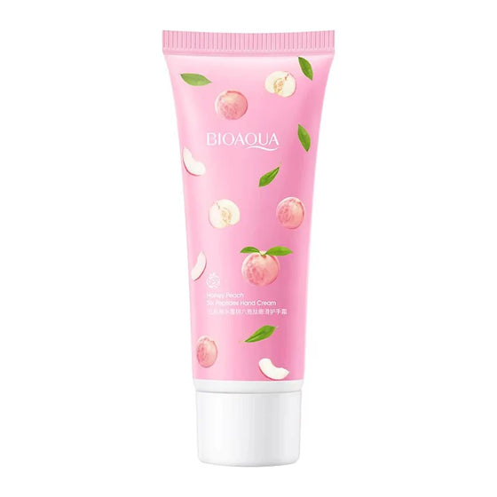 Bioaqua Peach Extract Hexapeptide Ferment Hand Cream 30gm
