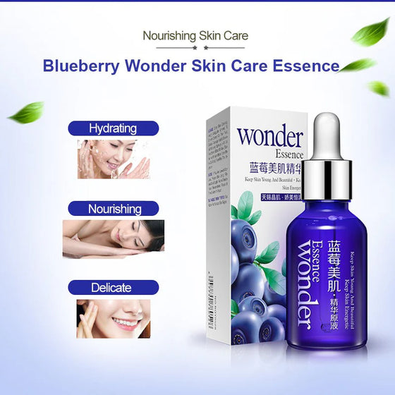 BIOAQUA Natural Blueberry Wonder Essence Face Serum
