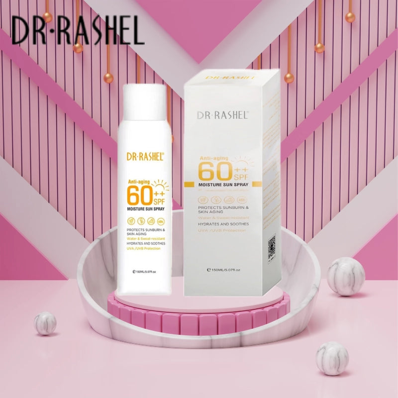 DR RASHEL Anti-Aging And Moisture Sun Spray SPF 60++ 150ml Sunscreen Spray