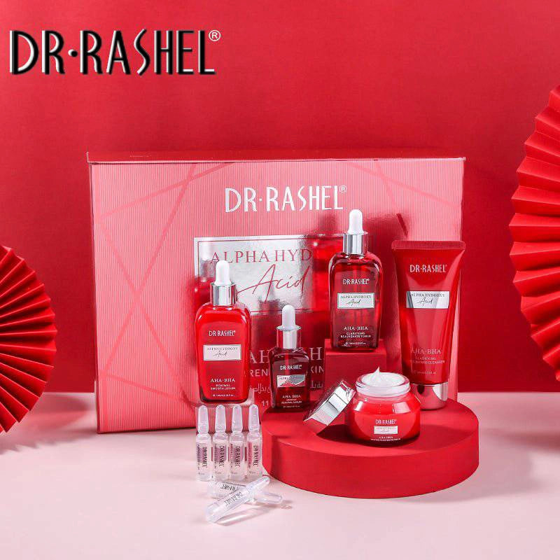 DR RASHEL AHA BHA Miracle Renewal Skin Care Set Facial Care Kit Pack Of 11