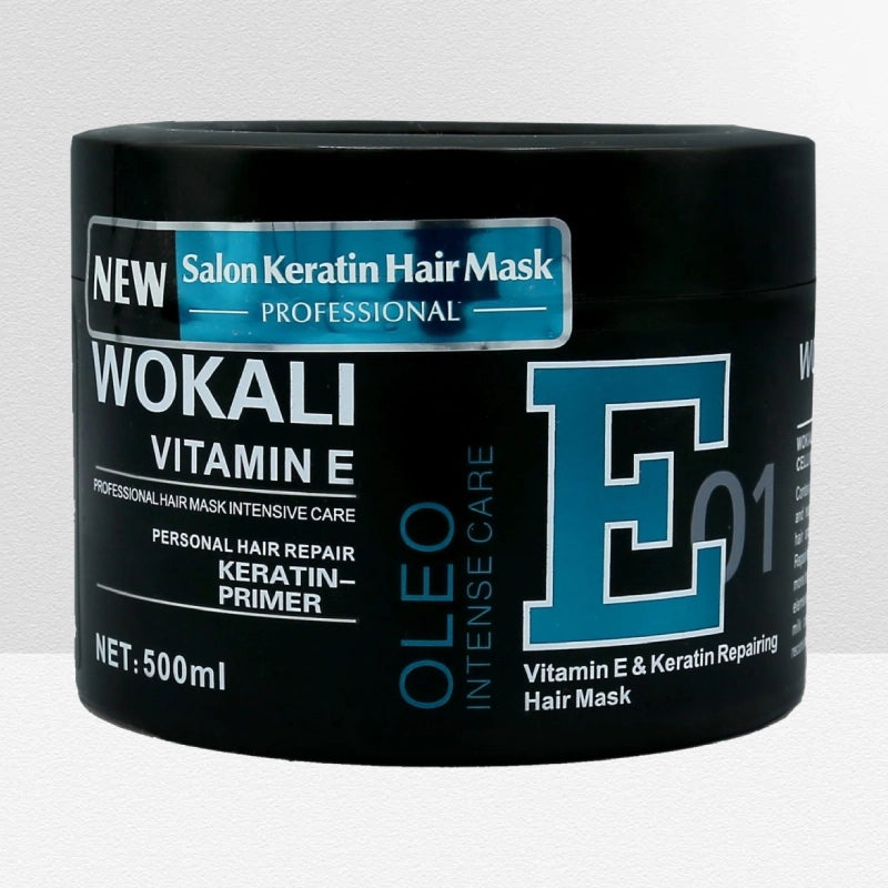 Wokali VItamin E & Keratin Repairing Hair Mask ( original )