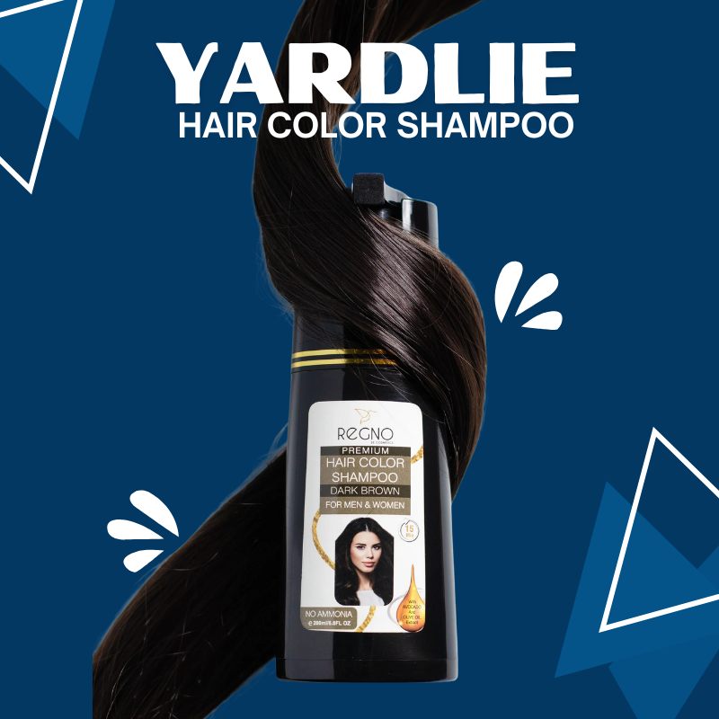 Yardlie Regno Hair Color Shampoo Premium Dark