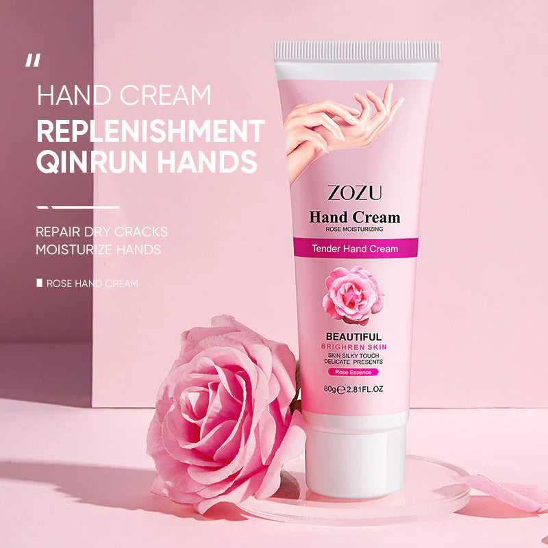 ZOZU Rose Moisturizing Soft Hand Cream 80g