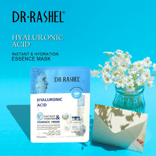 Dr Rashel Hyaluronic Acid Instant Hydration & Essence Mask (5 pieces)