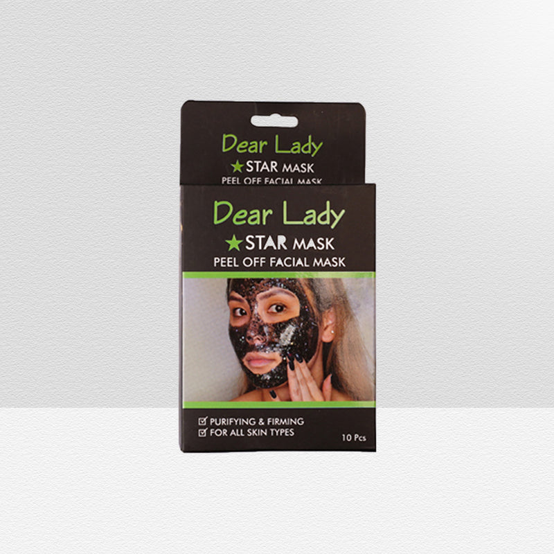 Dear Lady Peel off  Facial Star Mask (6 Sachet)