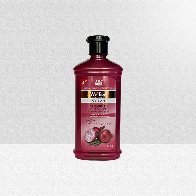 Wellice Onion Anti-Hair Loss Shampoo (400g)