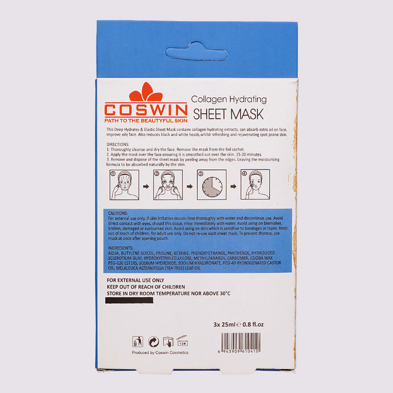 coswin Collagen Hydrating Sheet Mask