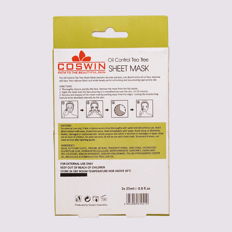 Oil Control Tea Tree Sheet Mask