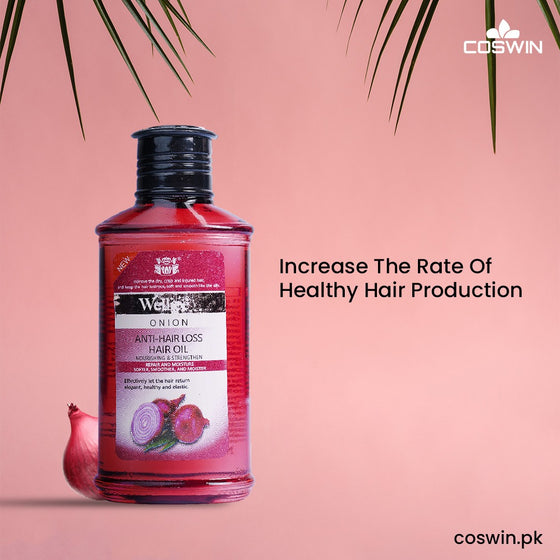 Wellice Onion Hair Oil Anti-Hair Loss (150ml)