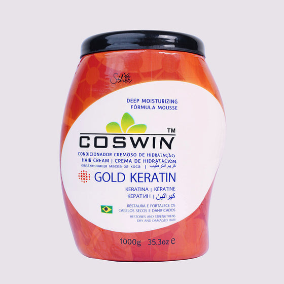 Gold Keratin Conditioner Jar  For Deep Conditioning