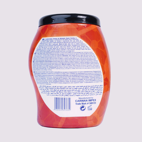 Gold Keratin Conditioner Jar  For Deep Conditioning