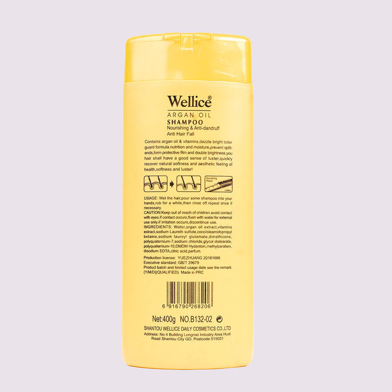 Wellice Moroccan Argan Oil Shampoo