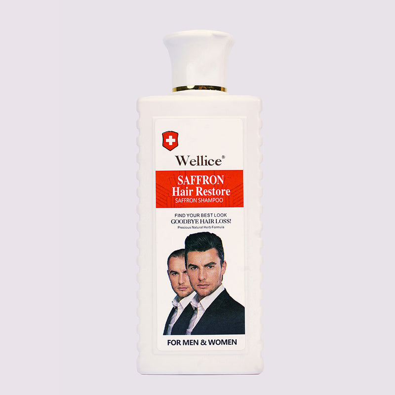 Wellice Saffron hair restore shampoo
