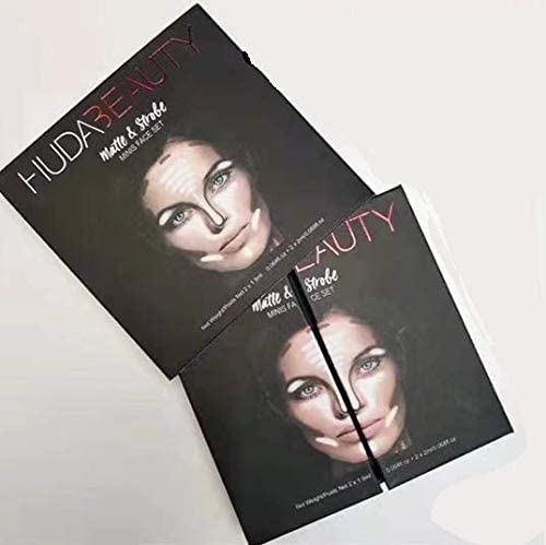 Huda Beauty Matte and Strobe Mini Face set Liquid