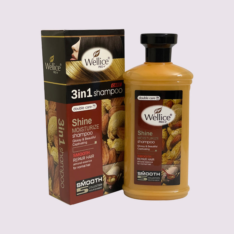 Wellice Pro-V 3 in 1 Almond  shampoo (400g)
