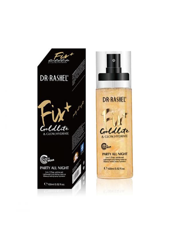 Dr Rashel Fix Goldlite & Glow Makeup Fixer