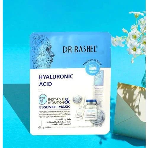 Dr Rashel Hyaluronic Acid Instant Hydration & Essence Mask (5 pieces)