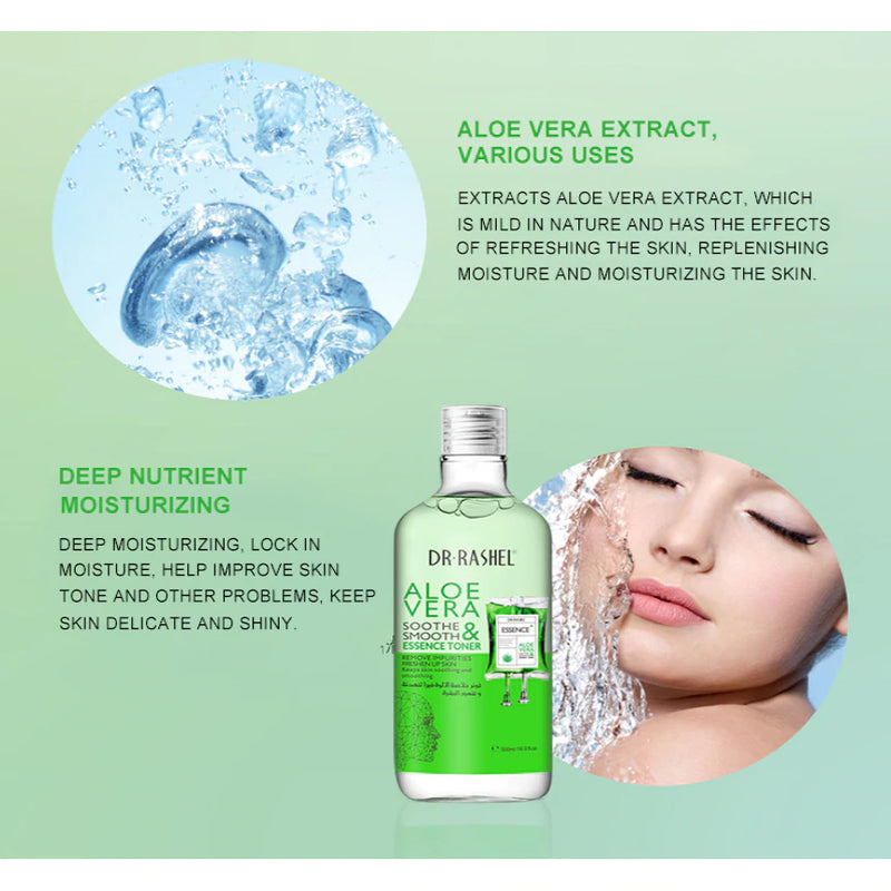 Dr. Rashel Aloe Vera Soothe & Smooth Essence Toner
