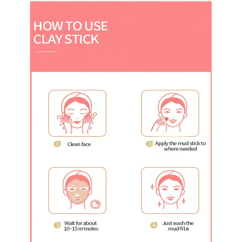 Dr. Rashel Pink Mineral Clay Stick