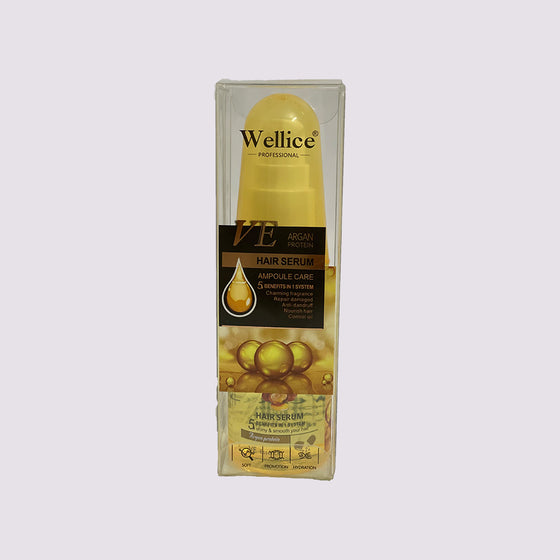 Wellice VE Argan Protein Shampoo and Hair Serum
