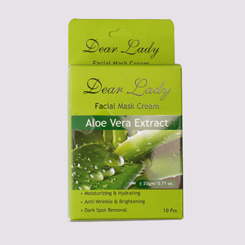 Facial Mask Cream With Aloe Vera Extracts
