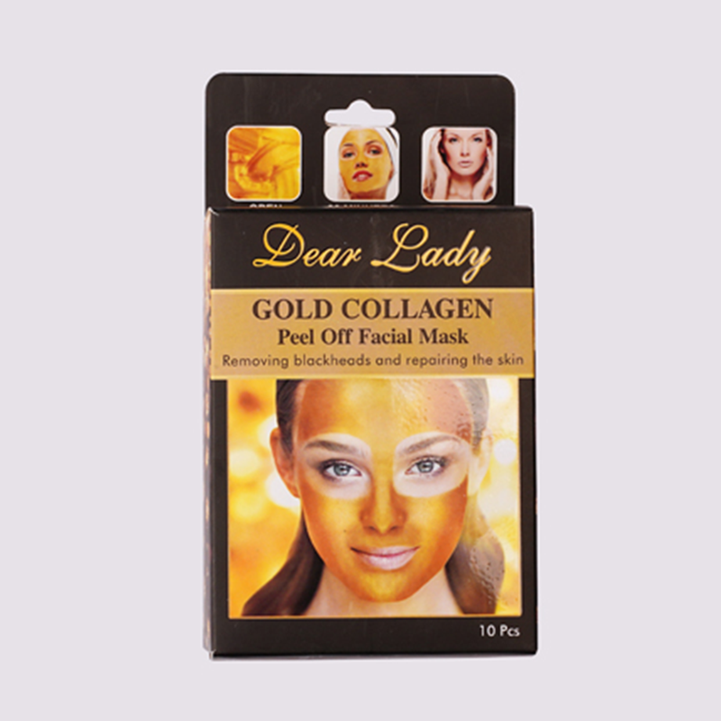Dear Lady Gold Cologne Peel off Facial Mask (6 Sachet)