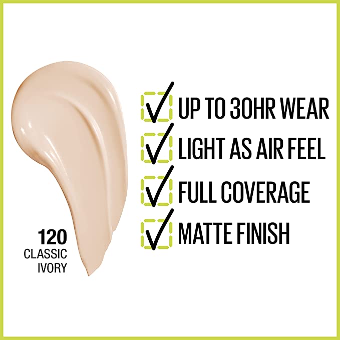 Maybelline Super Stay Full Coverage Liquid Foundation