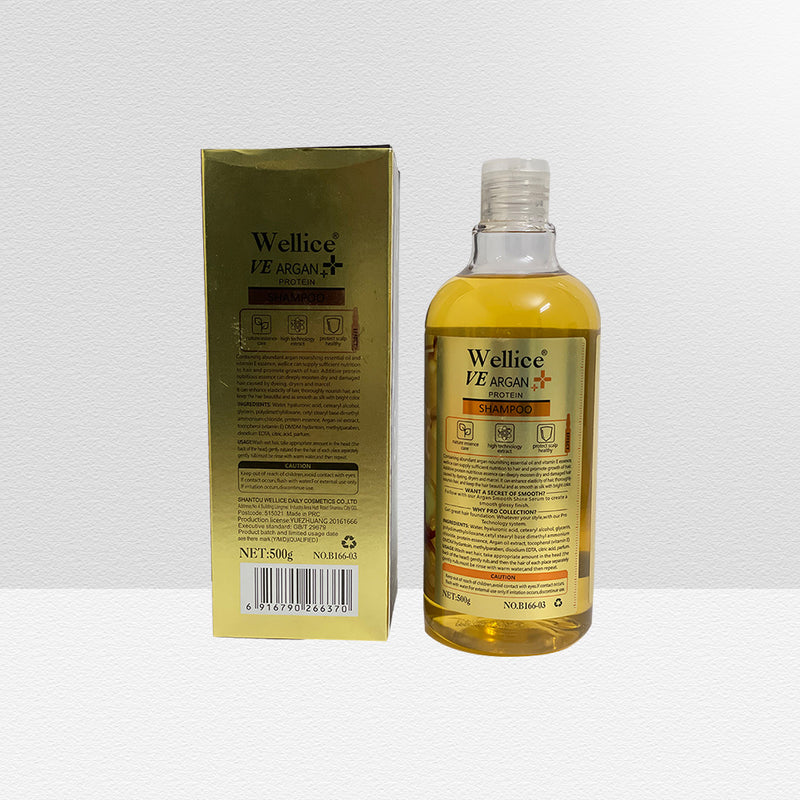 Wellice VE Argan Protein Serum Shampoo